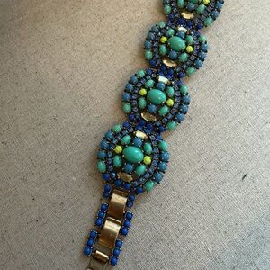 Stella & Dot Turquoise and Blue Bracelet